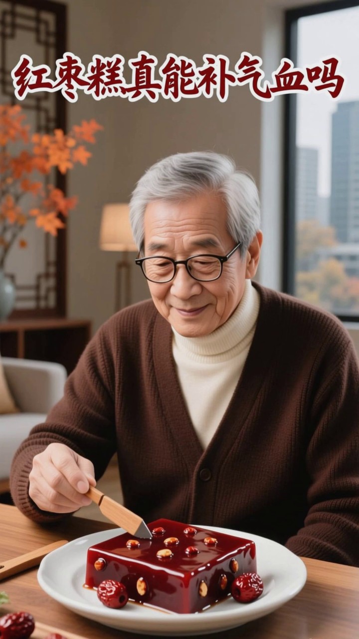 吃红枣糕补气血?中老年人吃太甜腻,吃了反而不消化