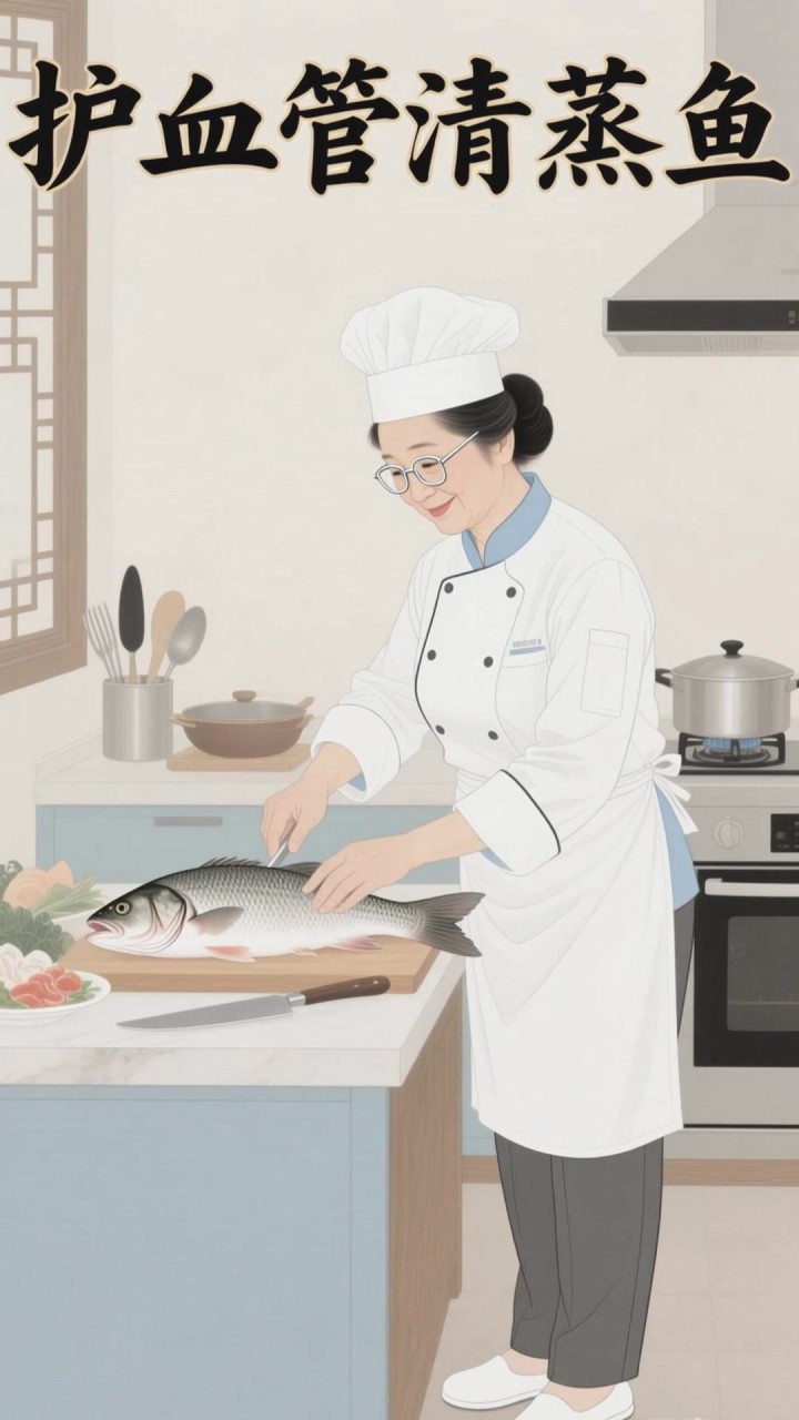 营养师教的家常菜:清蒸鱼少放盐,中老年人吃着护血管