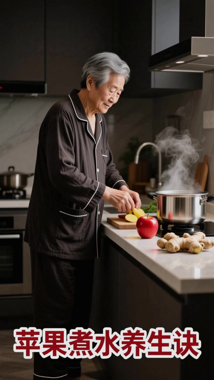 苹果煮水当 “养生汤” 喝?中老年人喝错这 1 步,脾胃反而越养越弱
