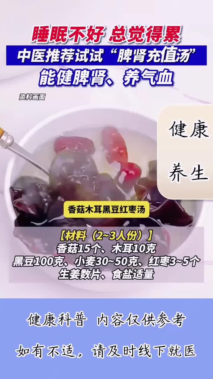 脾肾充值汤养气健脾肾