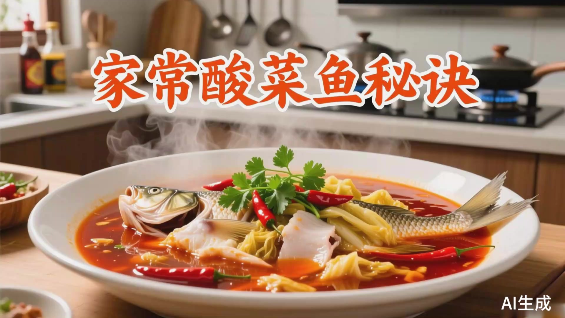 酸菜鱼家常做法,嫩滑酸辣超解馋秘诀