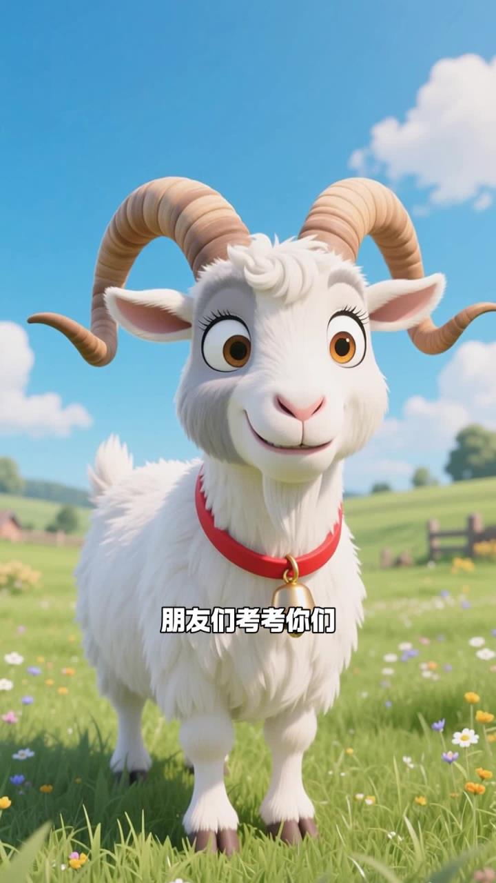 脑筋急转弯:一只瞎了左眼的山羊在它左边有一块牛肉,在他的右边有一块猪肉,请问他吃