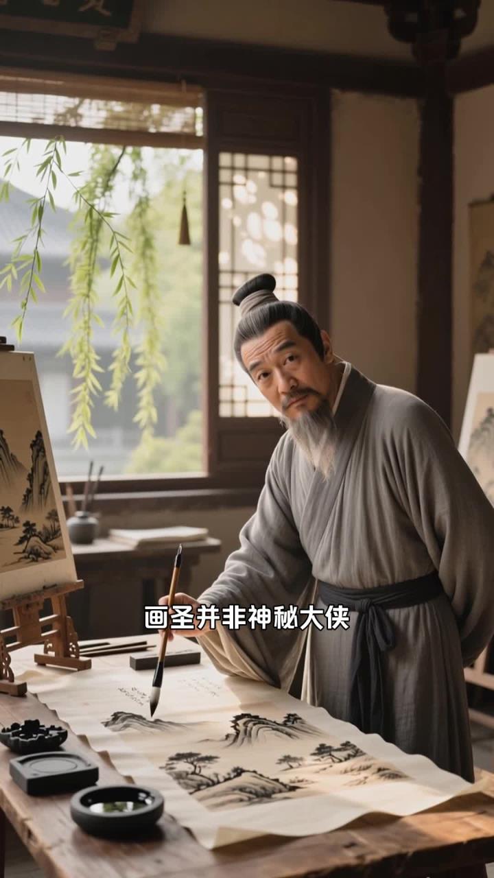 脑经急转弯:画圣是我国哪位著名画家?