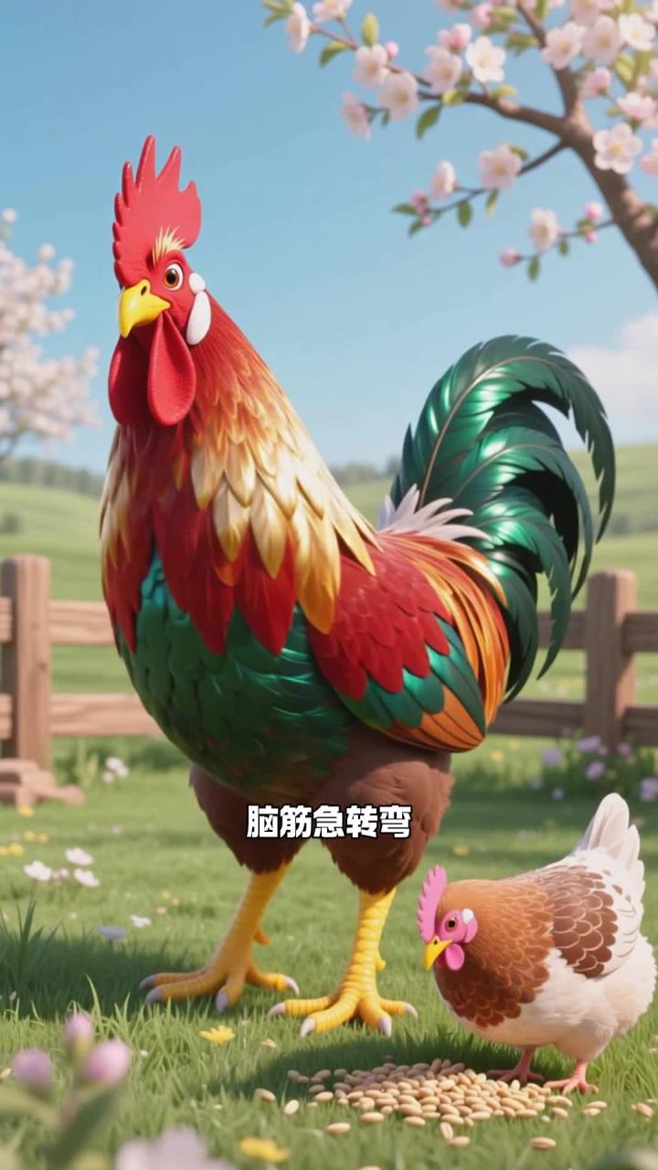 脑筋急转弯:一只公鸡加一只母鸡,猜三个字