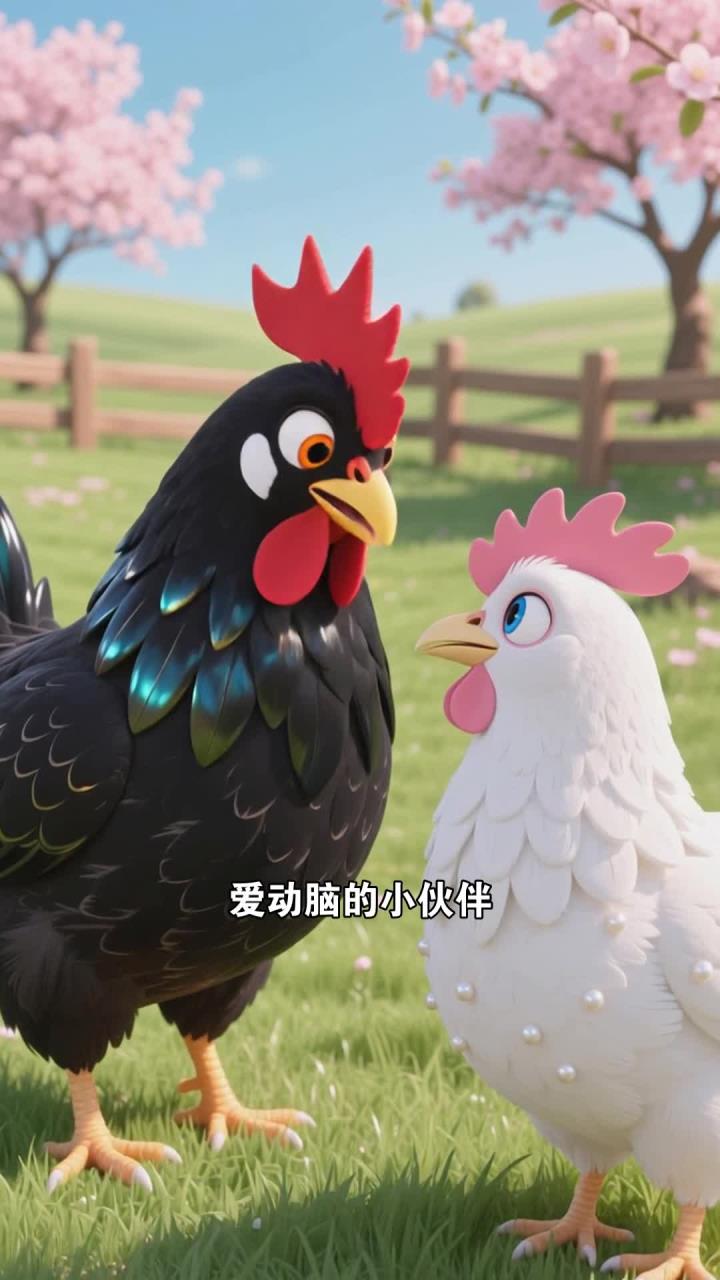 脑筋急转弯:问:黑鸡厉害还是白鸡厉害,为什么?