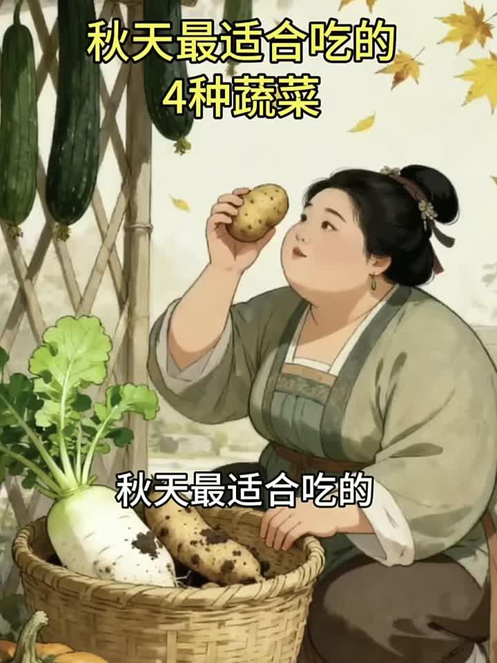 坚持好习惯长寿不是梦，秋天最适合吃的4种蔬菜