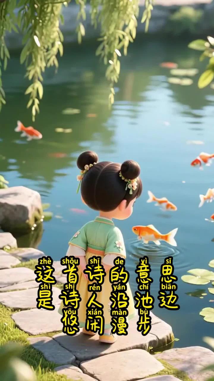 小学四年级《观游鱼》深学,探索诗中奥秘11
