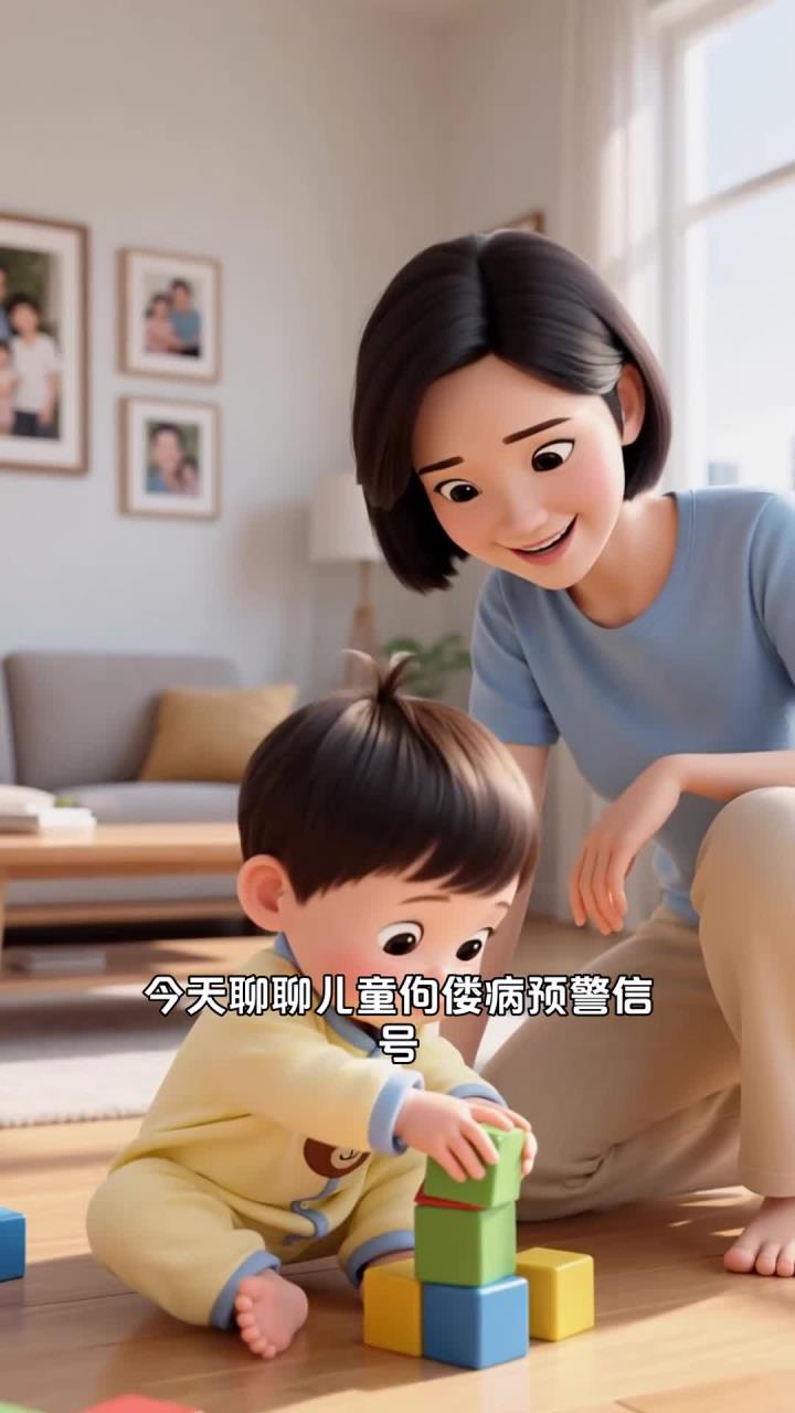 儿童佝偻病预警,鸡胸 + 盗汗 + 枕秃 + 肋骨外翻 + 易惊醒 + 发育迟缓