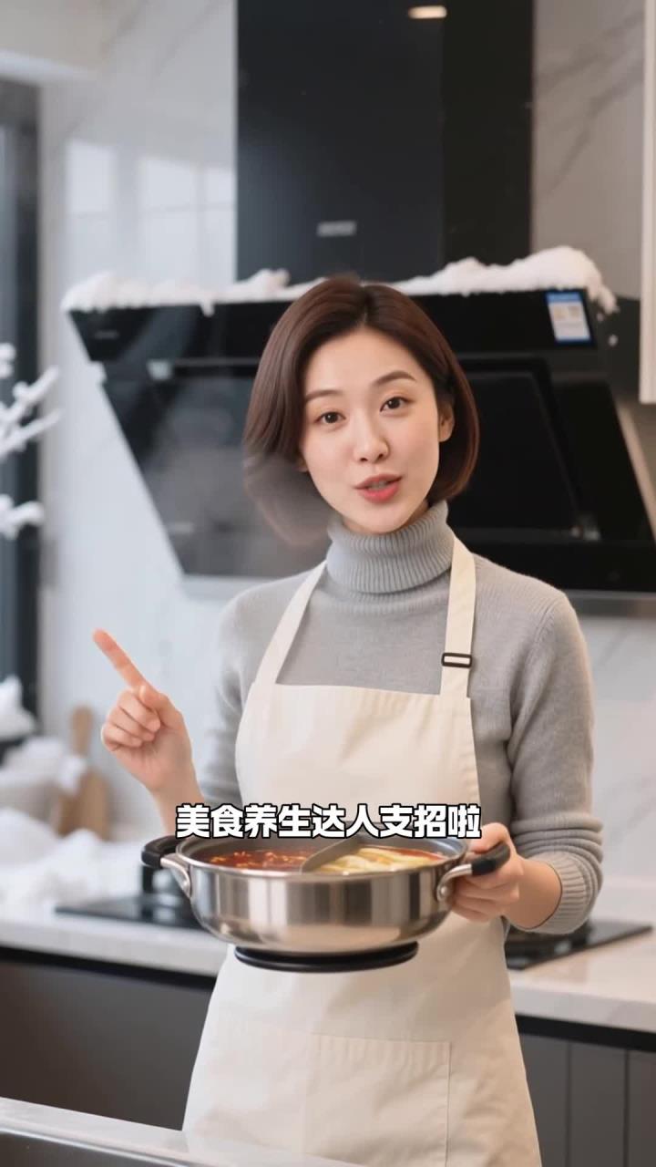 吃火锅配粉丝和青菜,饱腹营养助健康养生～