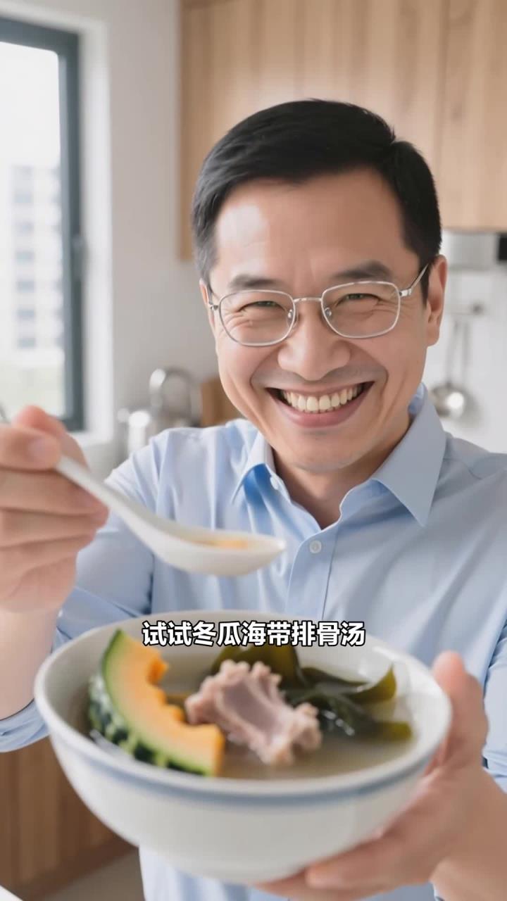咳嗽有痰？冬瓜海带排骨汤，清爽化痰
