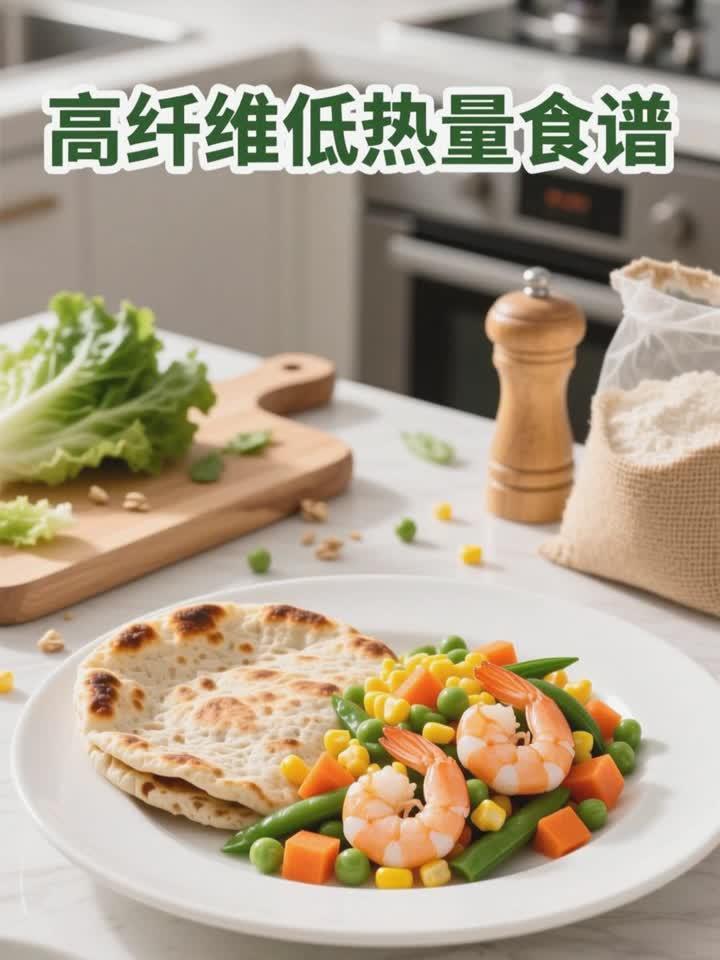减肥不挨饿：高纤维低热量食谱，饱腹又减脂