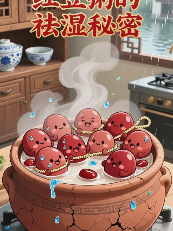 湿气重吃红豆粥，健脾祛湿显效果