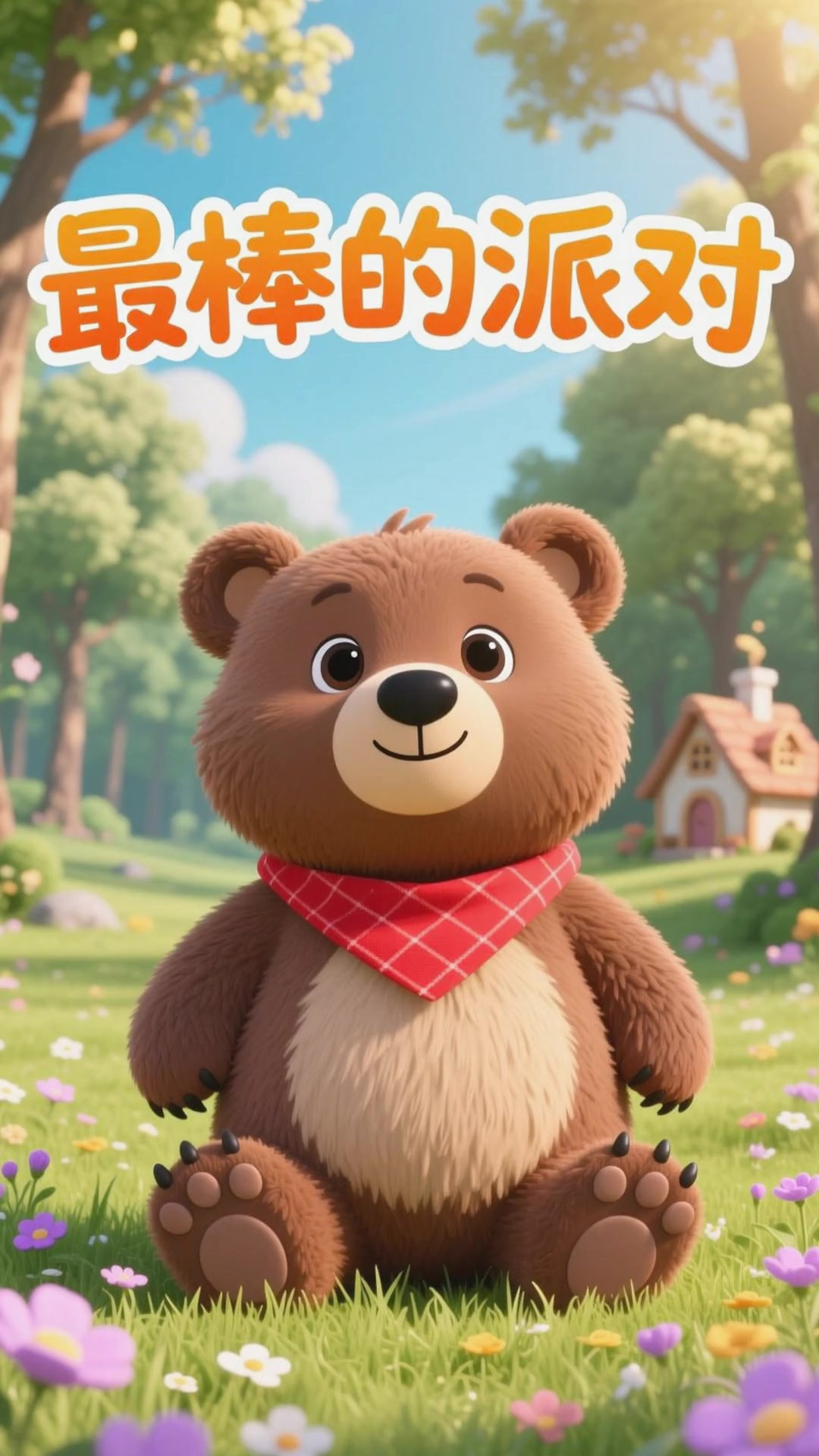 儿童故事:小熊的森林派对
