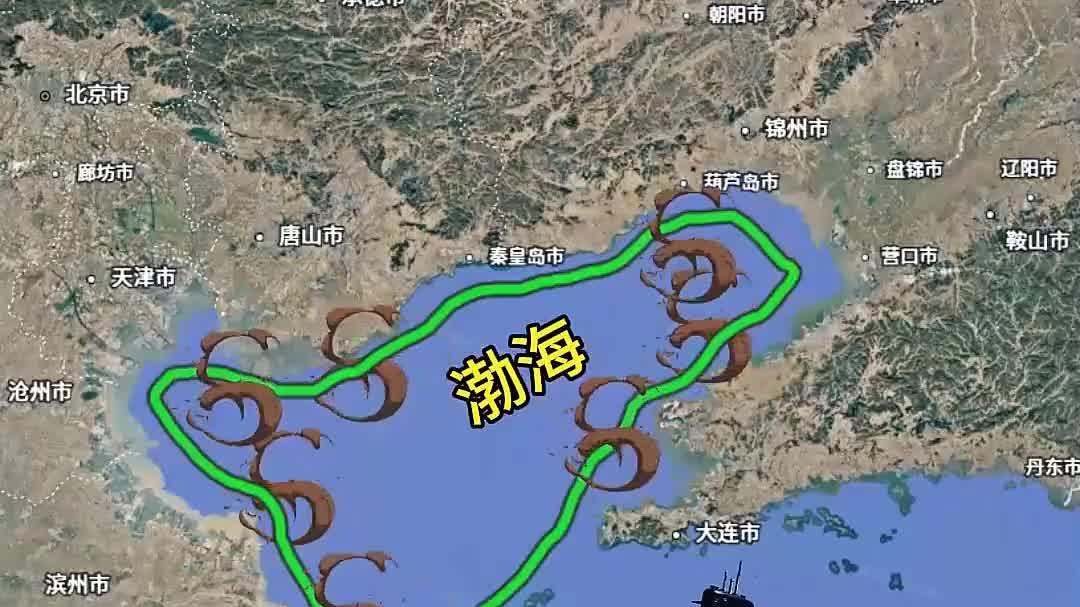 渤海捕大黑鱼