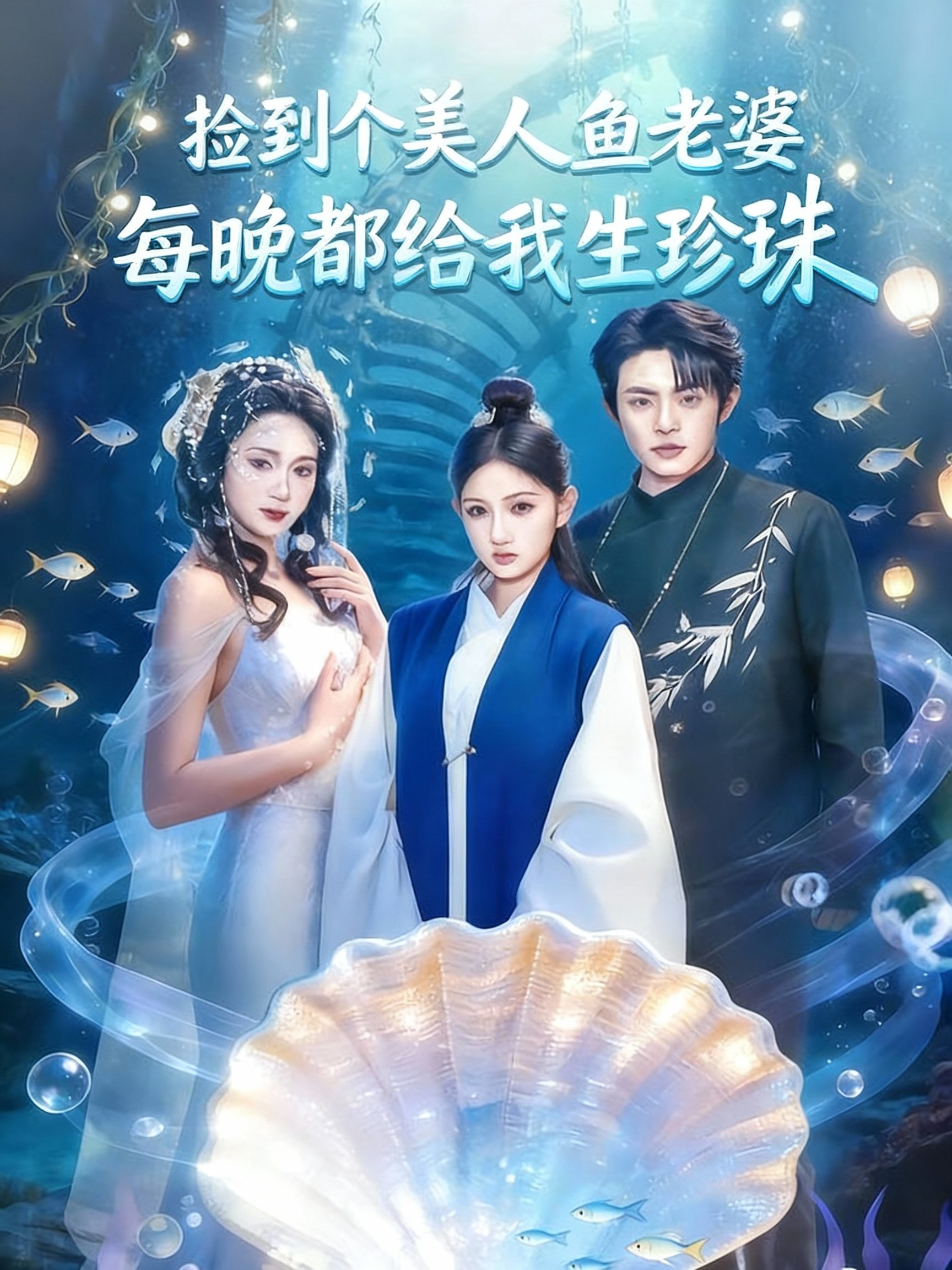 捡到个美人鱼老婆 每晚都给我生珍珠39