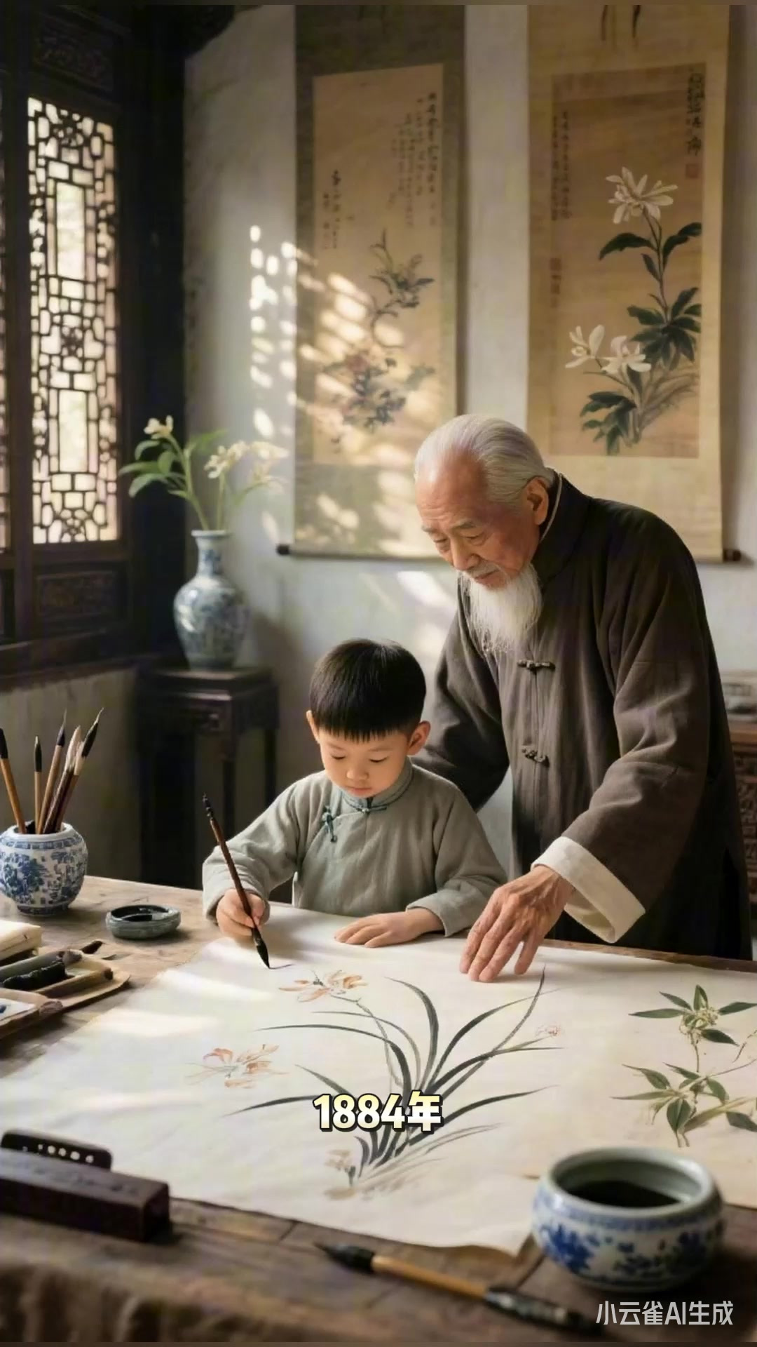 陈树人：从清代画工到画家，岭南画派的代表者