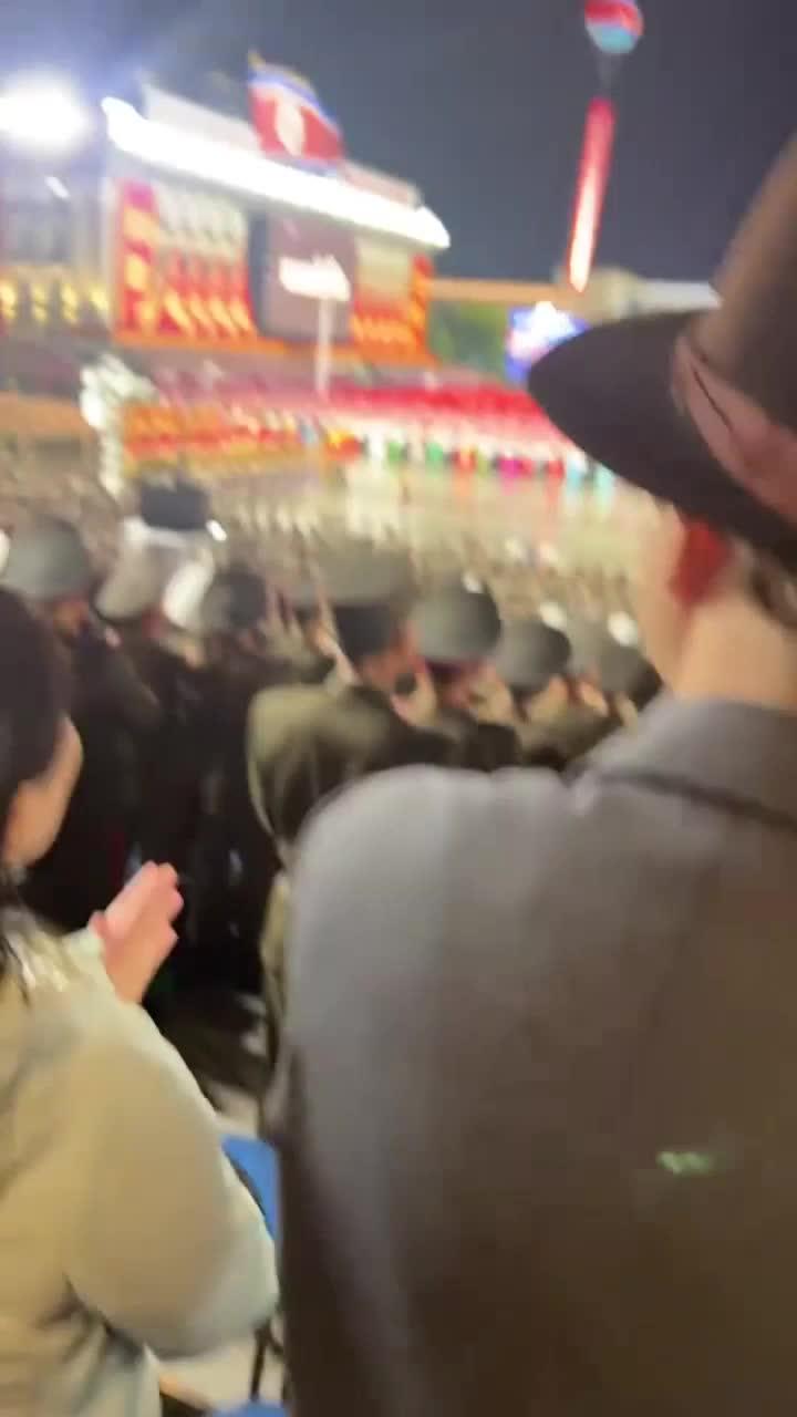 2025朝鲜建党80周年阅兵式