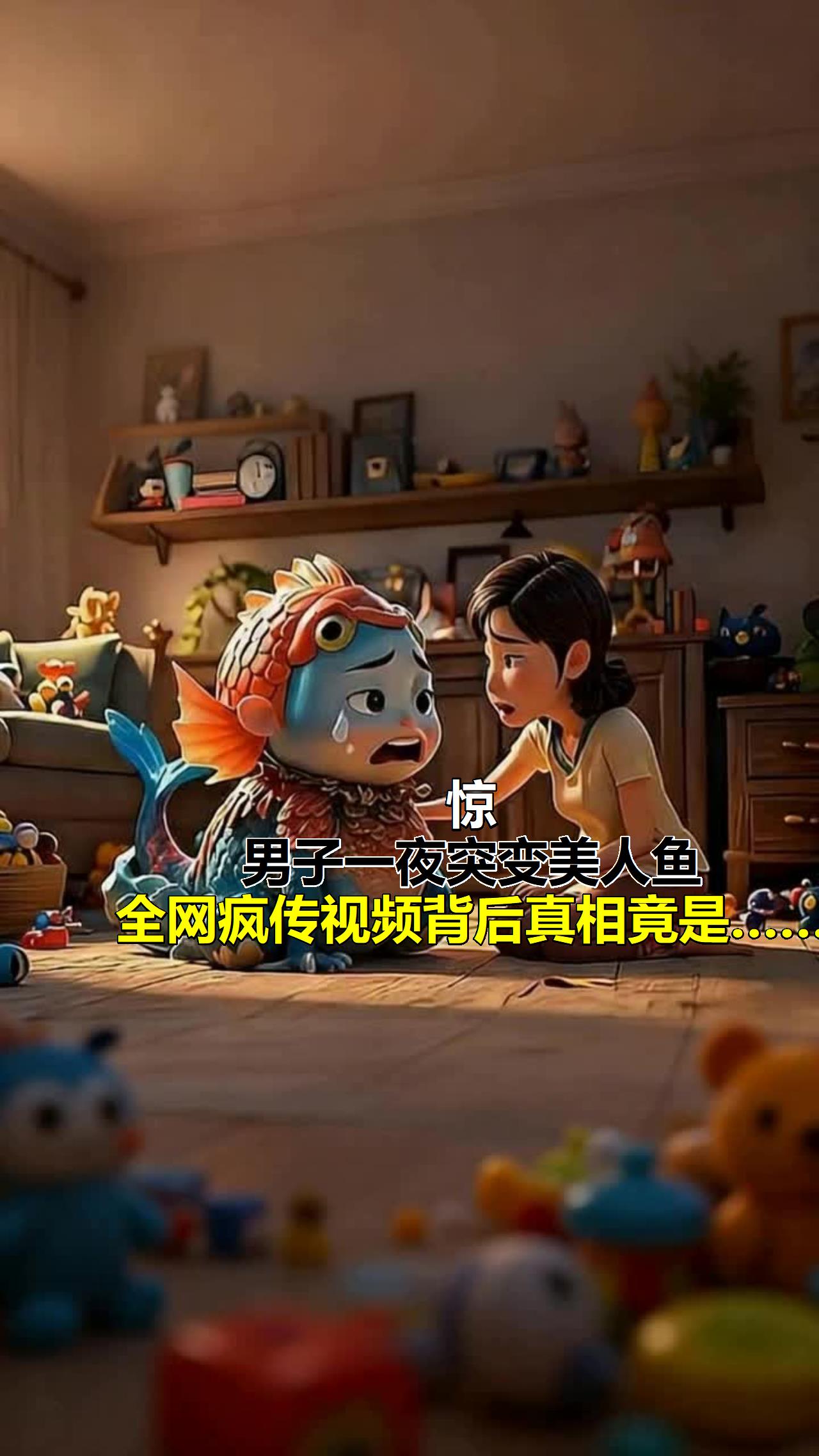 惊!男子一夜突变美人鱼,全网疯传视频背后真相竟是……