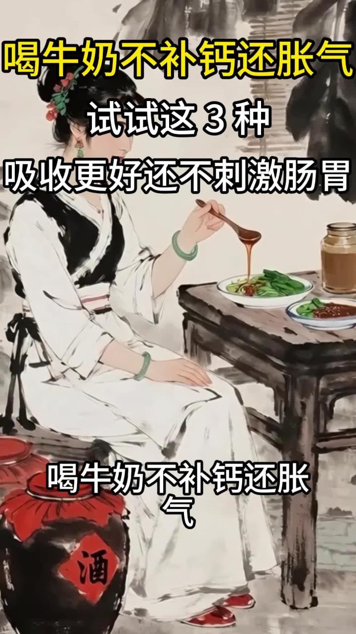 喝牛奶不补钙还胀气?试试这 3 种 “补钙替代品”,吸收更好还不刺激肠胃