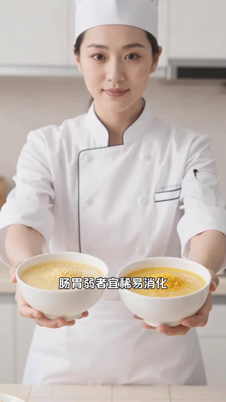 小米粥煮稀煮稠,适合不同人群,你煮对了吗?