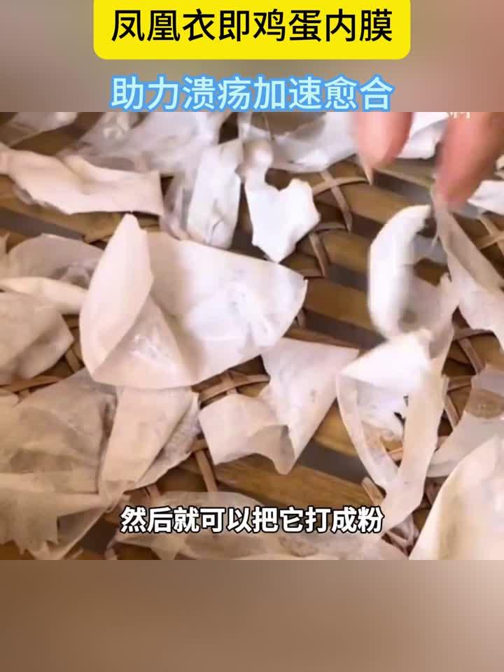 鸡蛋内膜治口腔溃疡？凤凰衣的神奇功效揭秘！