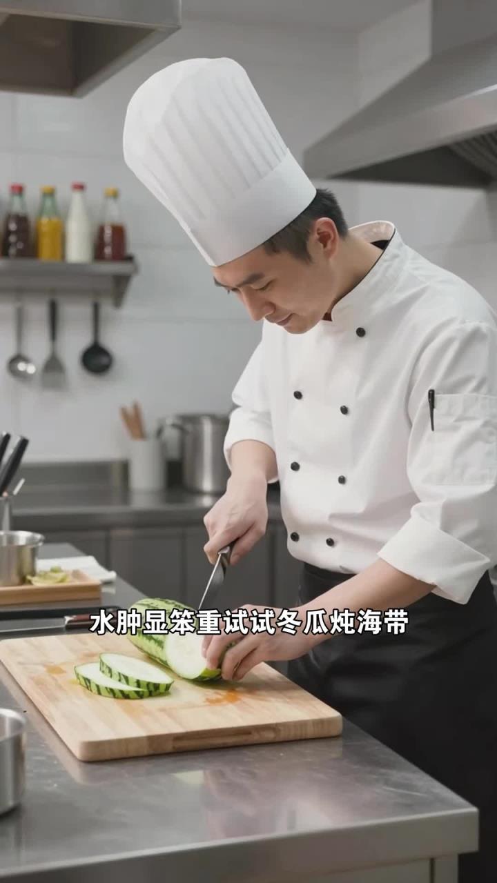 冬瓜炖海带，清淡又消肿，身体超轻盈