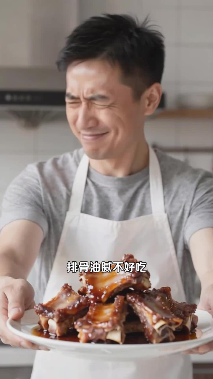 娃娃菜 + 排骨 + 粉丝,清炖慢煮,软嫩爽口不油腻