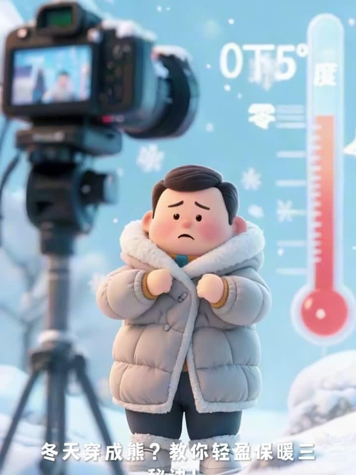 冬日轻装御寒:3个关键部位保暖法,告别臃肿!