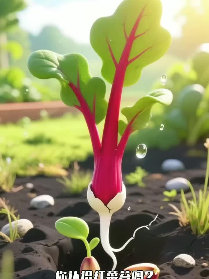 红菜苔新吃法,简单几步做出鲜美家常菜