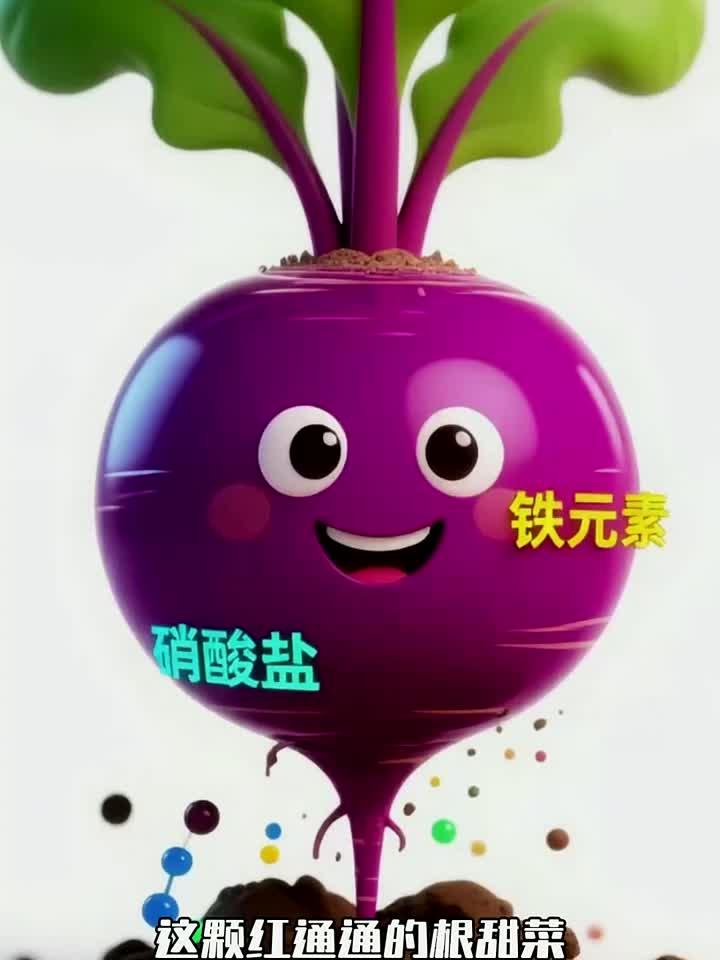 红甜菜根的美味之旅