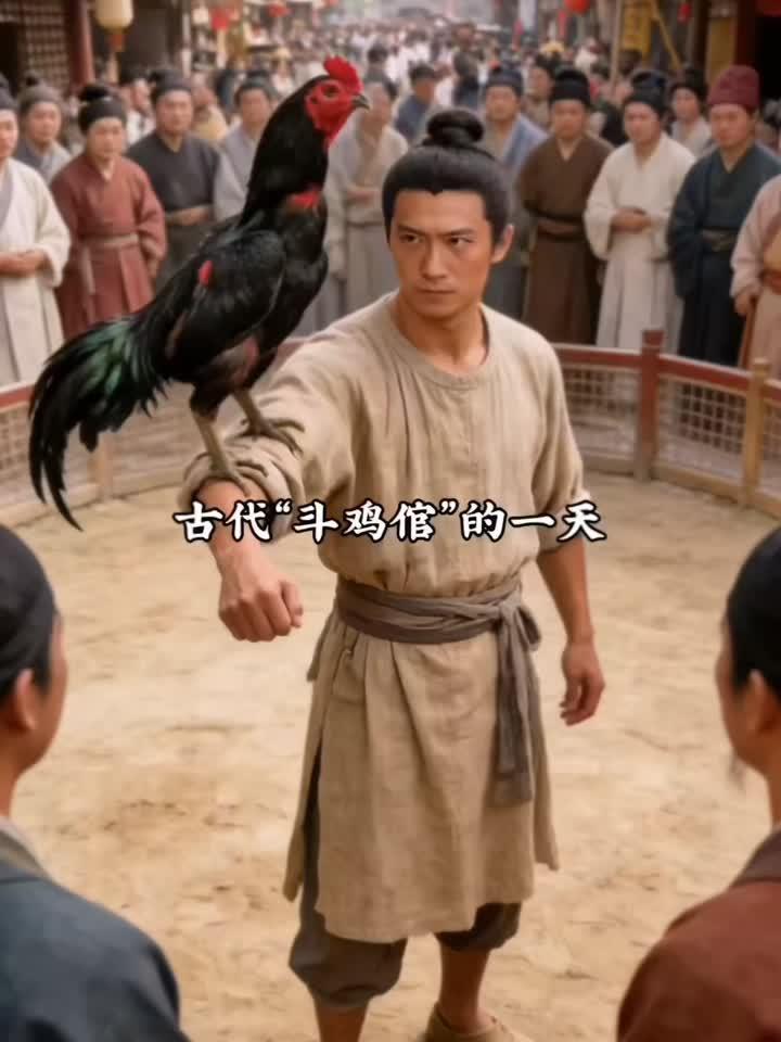 古代斗鸡倌