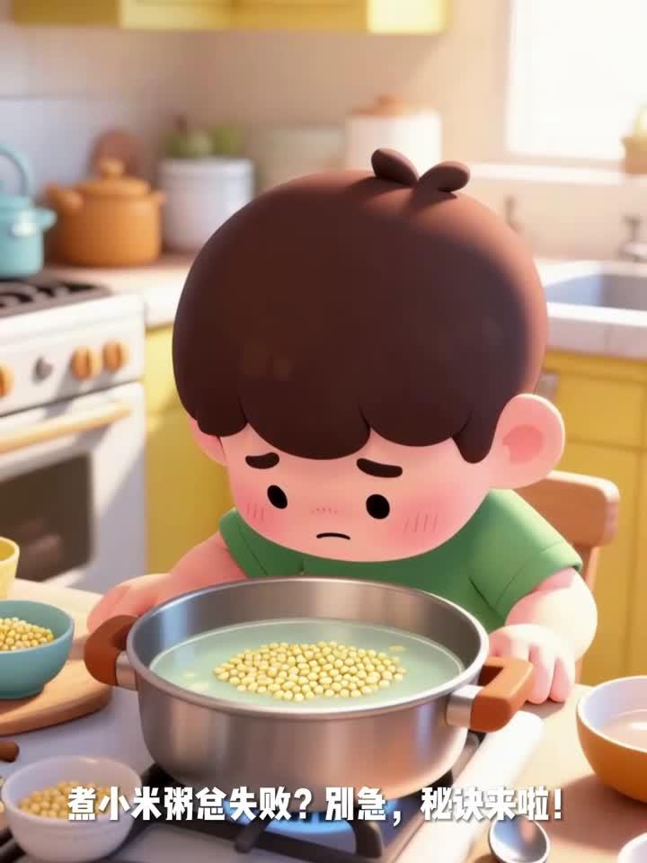 健康札记:煮小米粥总煮成 “清汤寡水”?