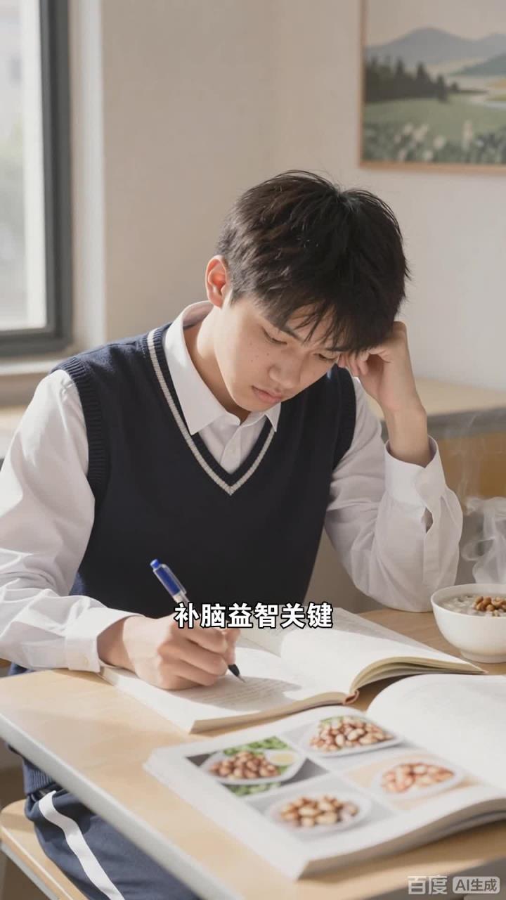学生一周食疗食谱,补脑益智,提记忆养身体