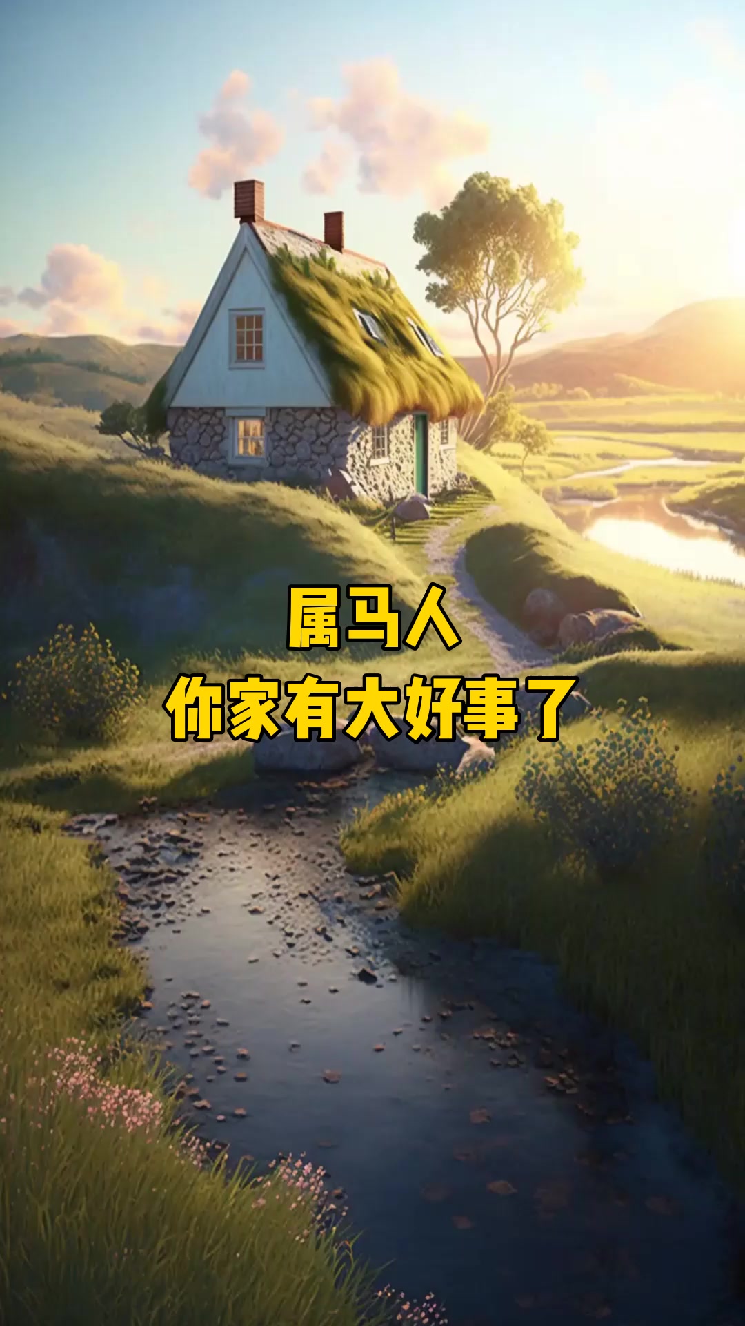 属马人，你家有大好事了