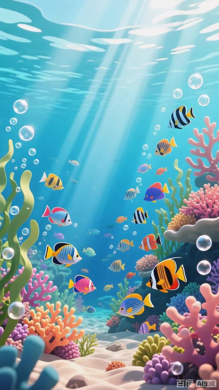 海底的鱼儿幸福让海底更热闹_5