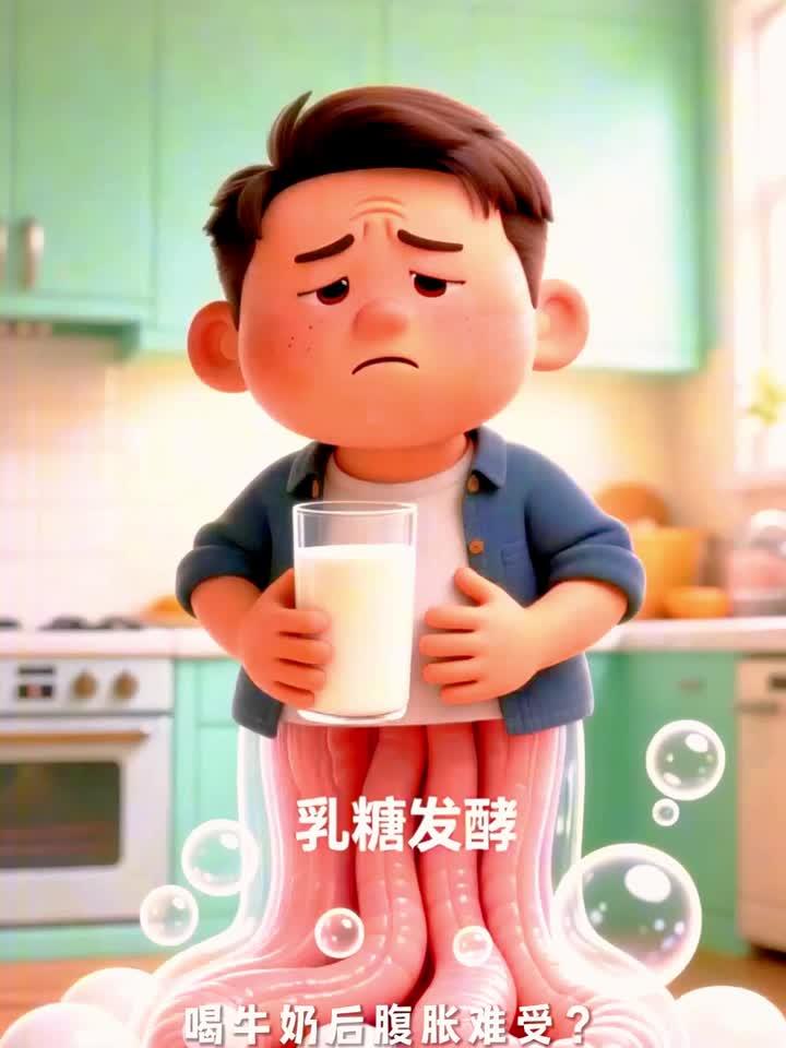 喝牛奶总胀气？可能是乳糖不耐受！