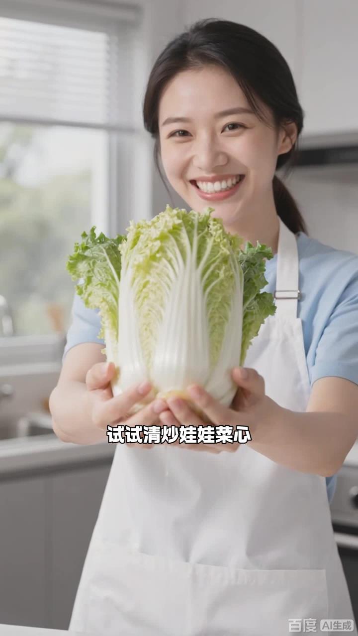 常吃清炒娃娃菜心，鲜嫩补维护肠胃，日常饮食更显丰富