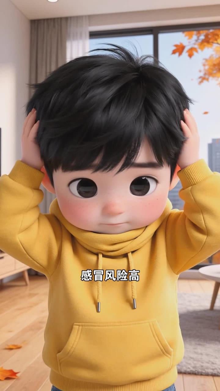 儿童帽子选保暖款 流感季护体 头部更暖和