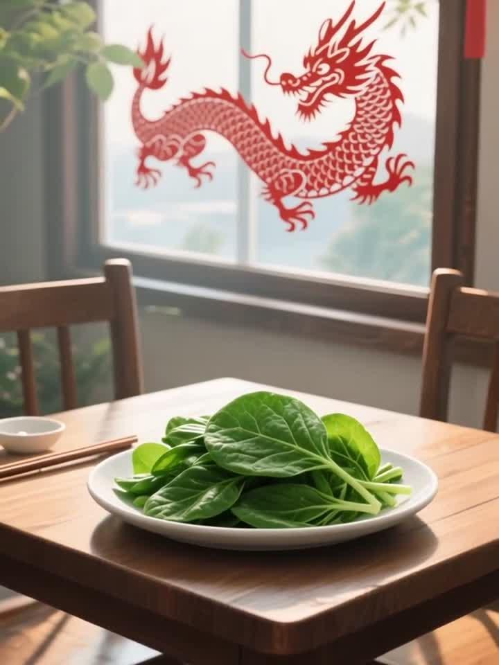 春季养生：龙抬头吃菠菜，补铁养血还润燥，2种家常做法，清淡又