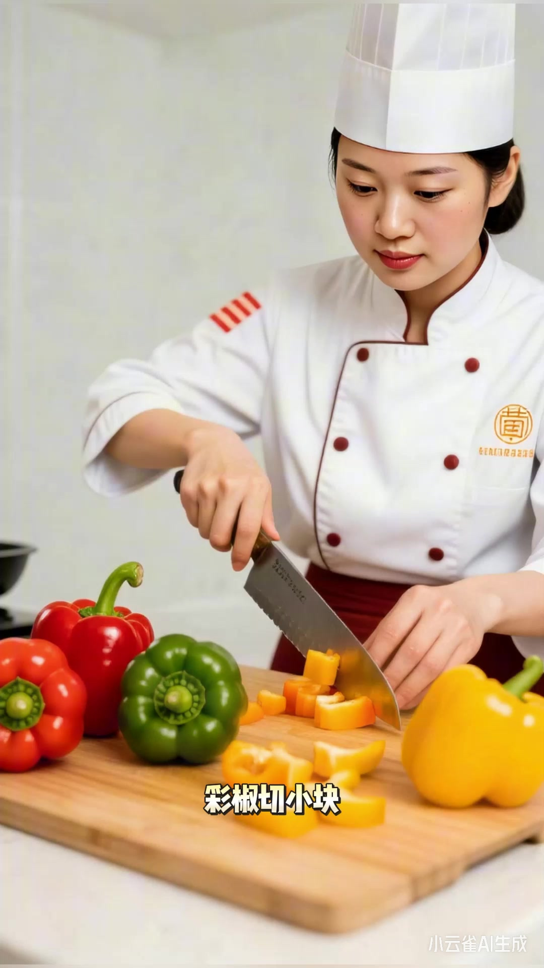 彩椒炒虾仁:从彩椒切块到翻炒,鲜香嫩滑超好吃