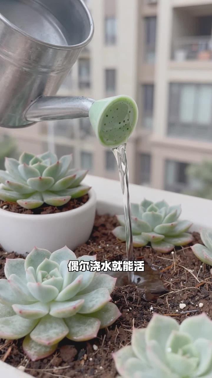 居家养多肉植物 可爱好养 心情更舒畅