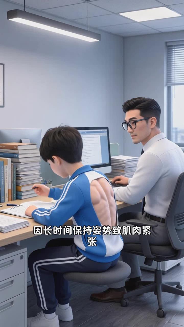 健康:睡前放松背部肌肉,缓解久坐带来的僵硬不适