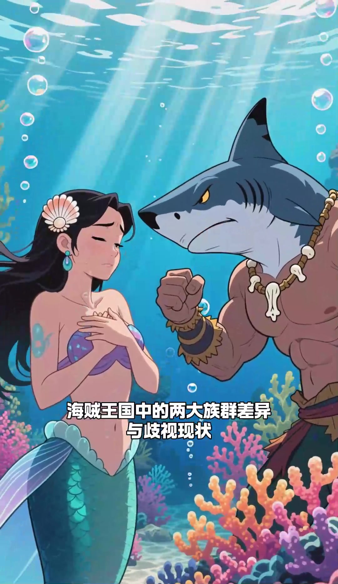 海贼王国鱼人族与人鱼族的差异与歧视现状调查