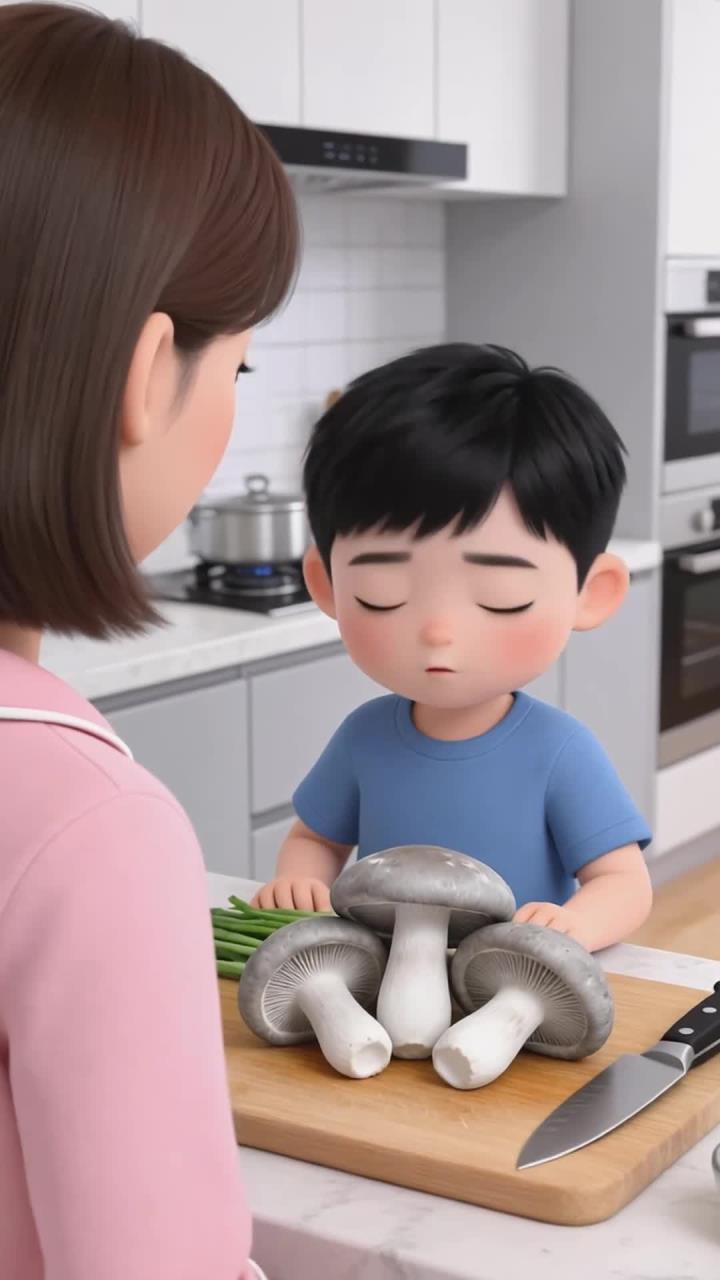 儿童吃平菇 营养补得足 身体更舒服