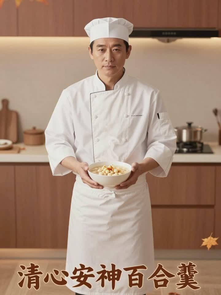 百合莲子羹,清心安神之选