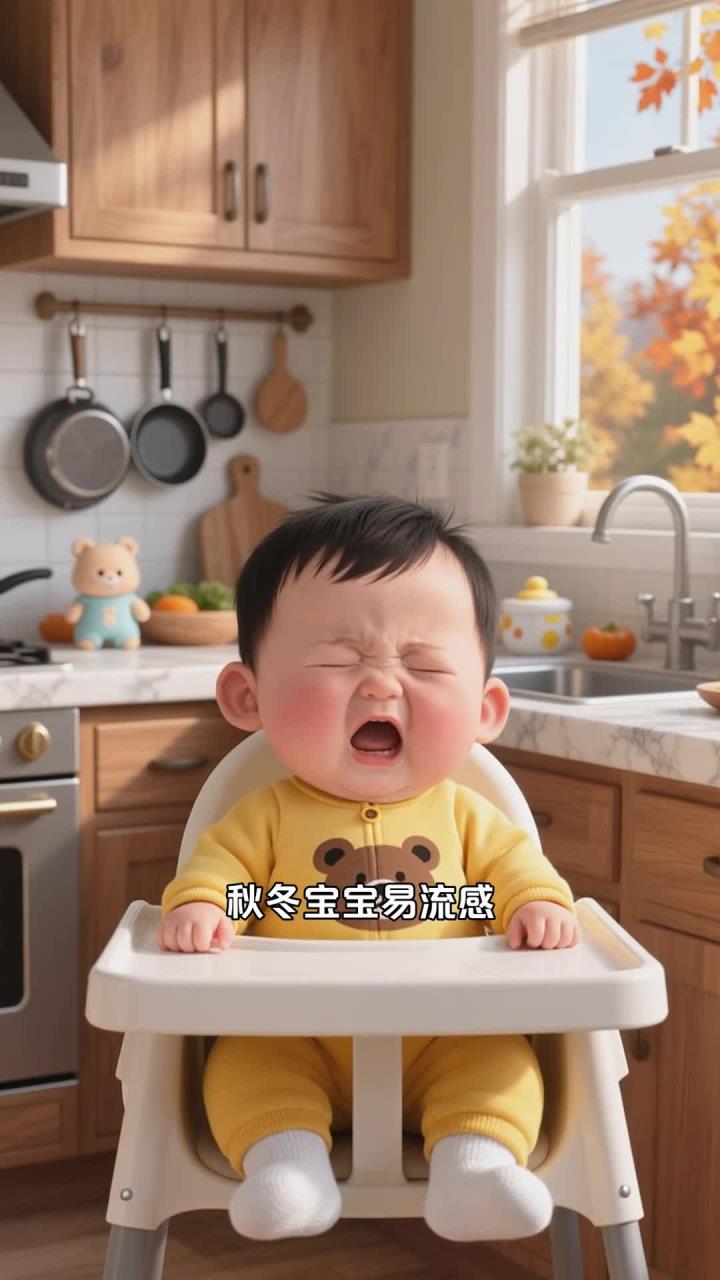 养生小妙招:辅食加南瓜粥紫薯 宝宝防流感 营养又软糯