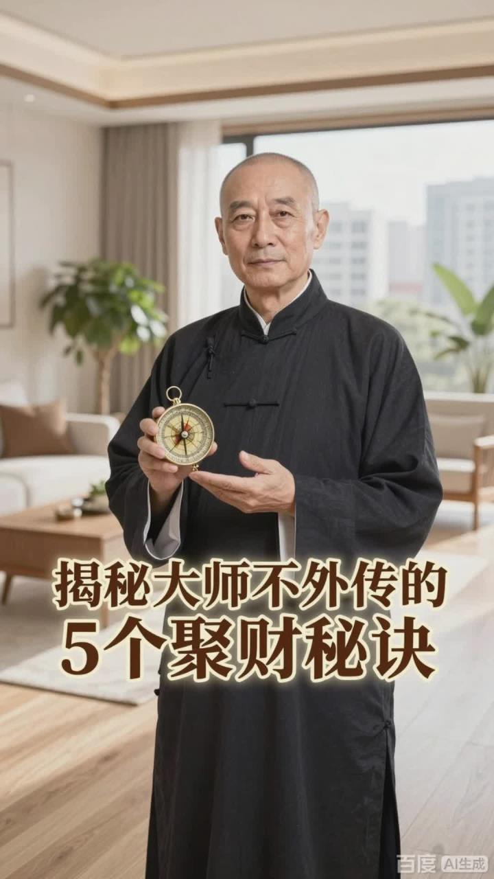 真正的风水大师,从不告诉你的5个 “聚财” 秘诀