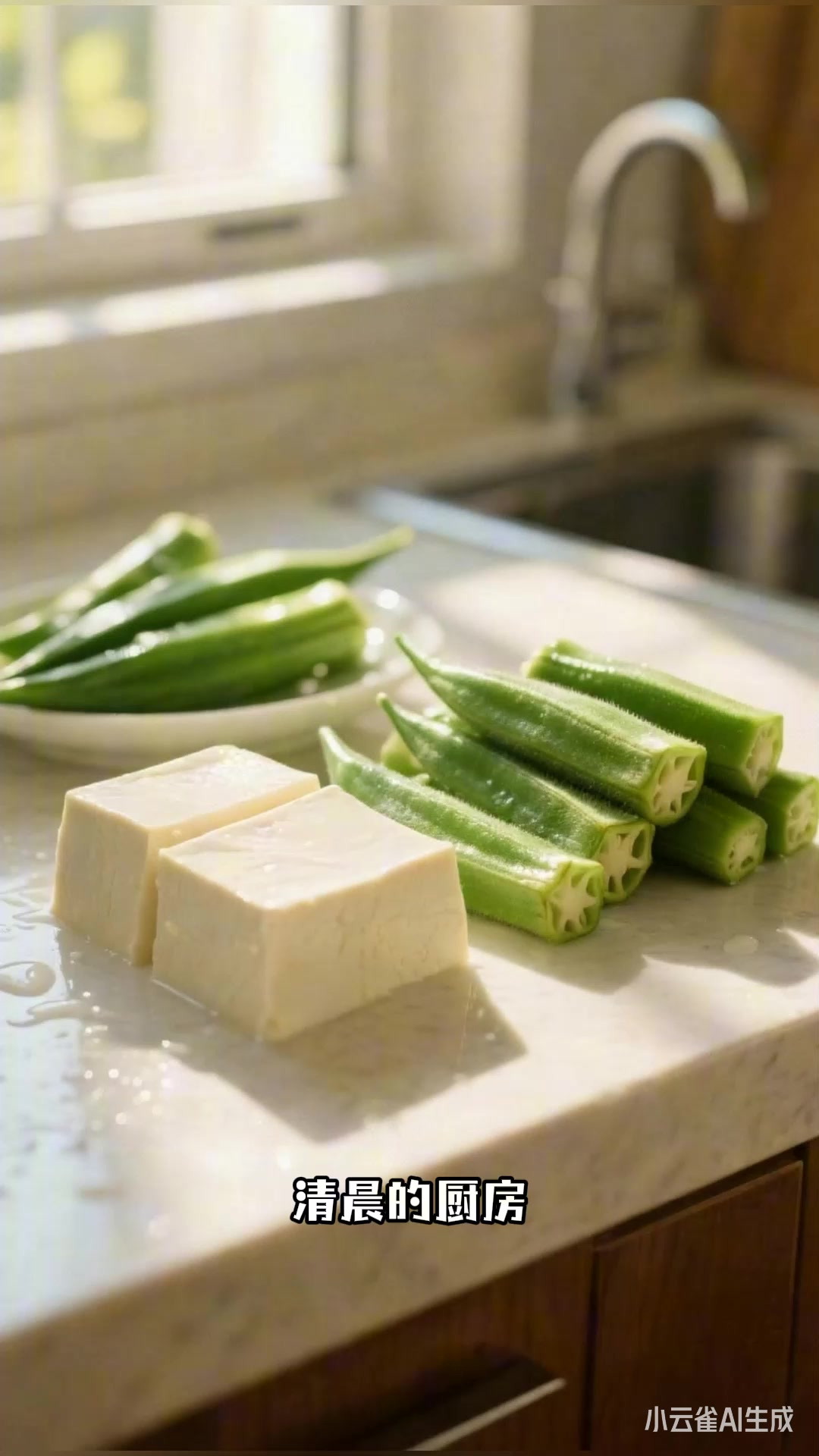 秋葵炖豆腐:从秋葵焯水到慢炖,营养美味超下饭