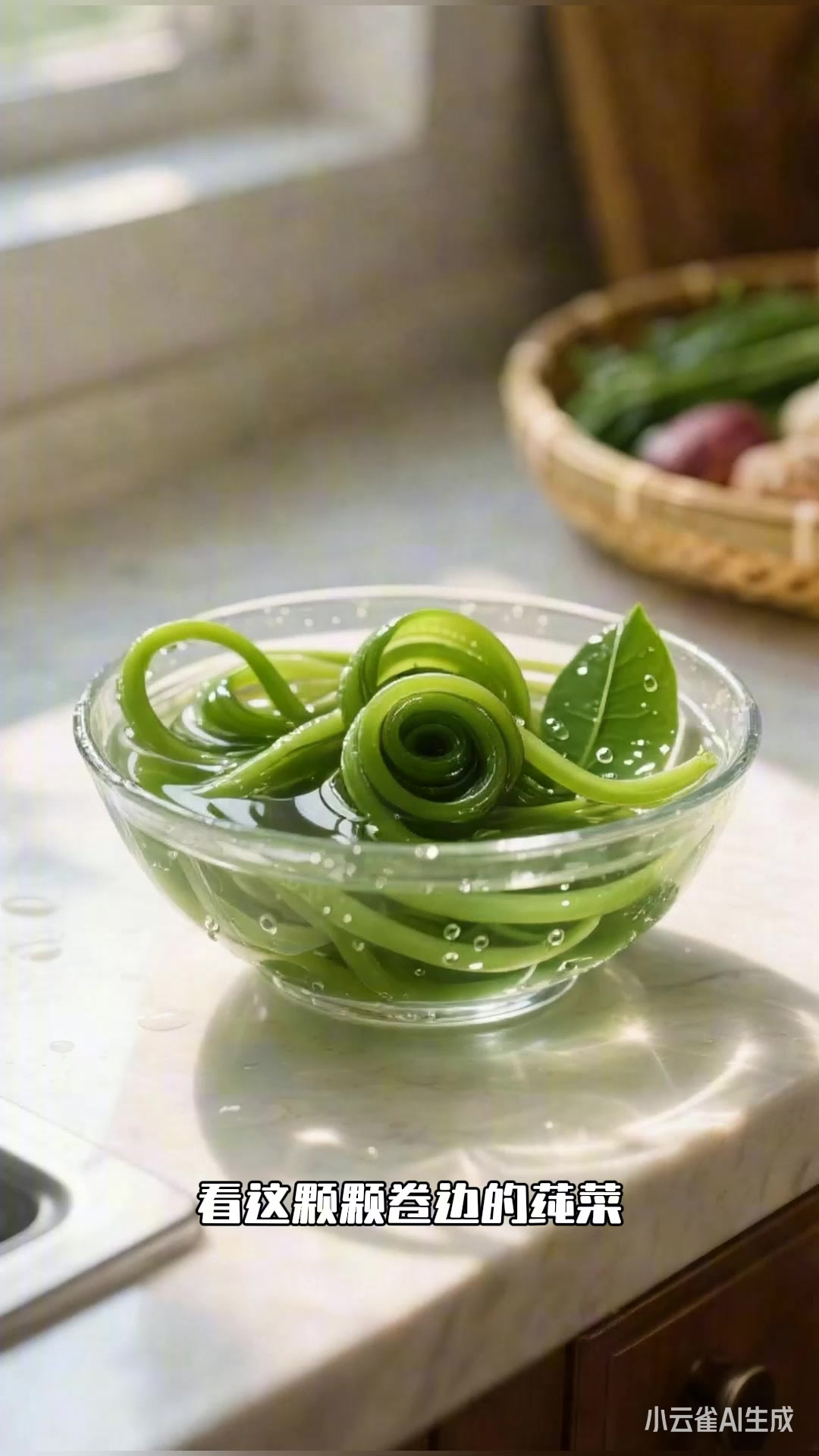 清炒莼菜:从莼菜清洗到快炒,清淡爽口超好吃