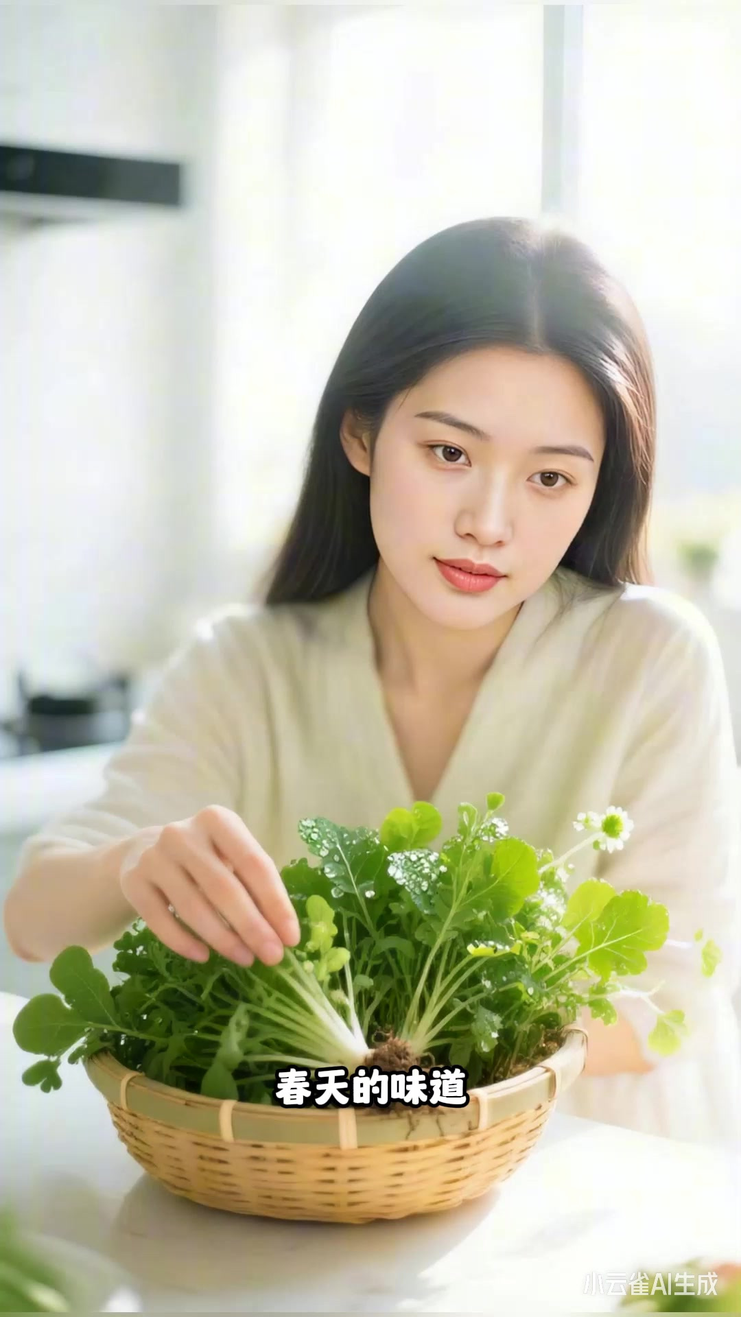 清炒荠菜：从荠菜清洗到快炒，清香爽口超好吃